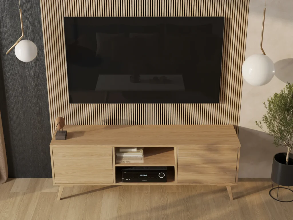 Komoda Rtv Debowa 180 Cm