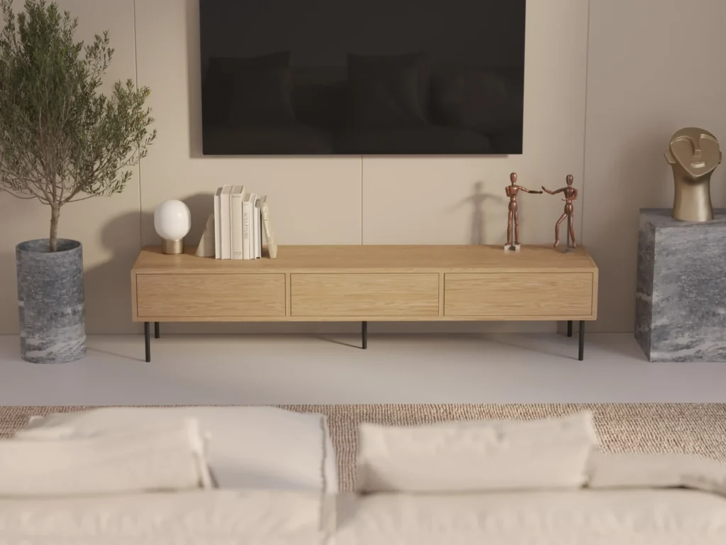 Szafka Pod Telewizor 200 Cm W Stylu Loft