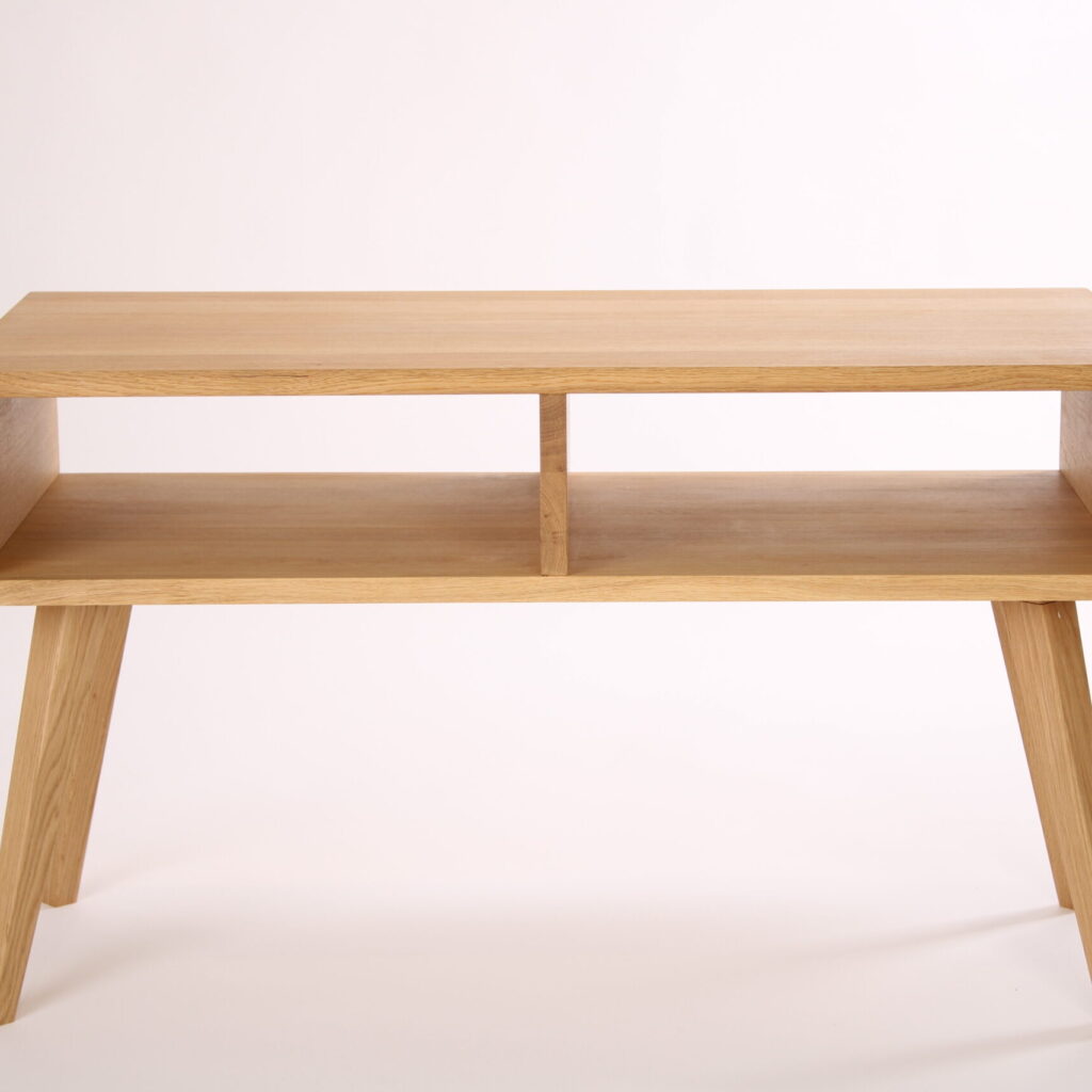 Drewniany stolik kawowy 95x43 cm outlet