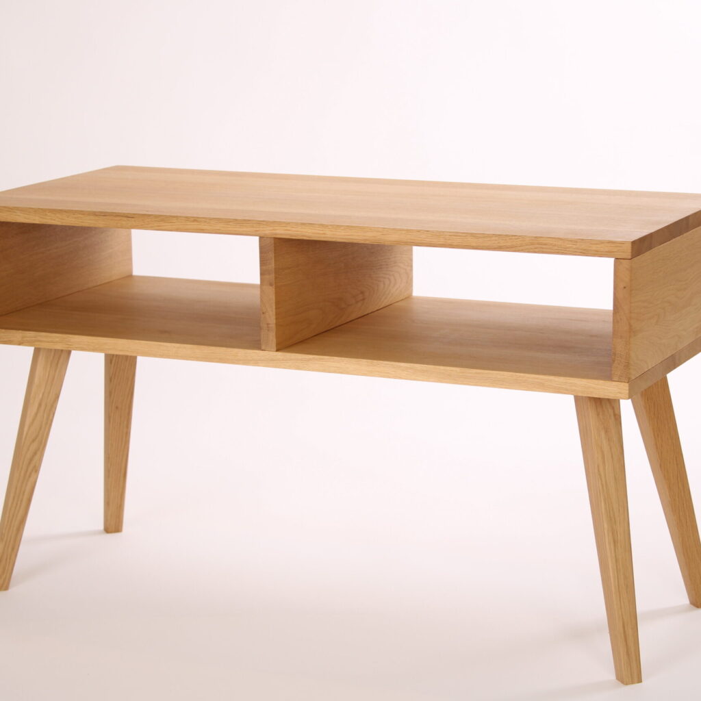 Drewniany stolik kawowy 95x43 cm outlet